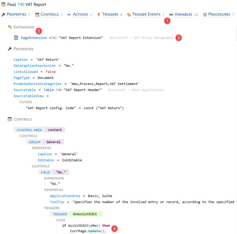 Prism for AL structured object view